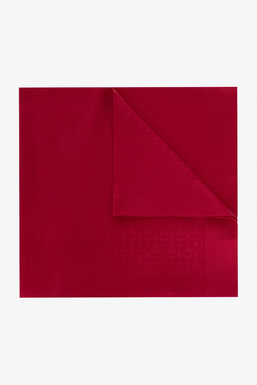 RED Silk scarf