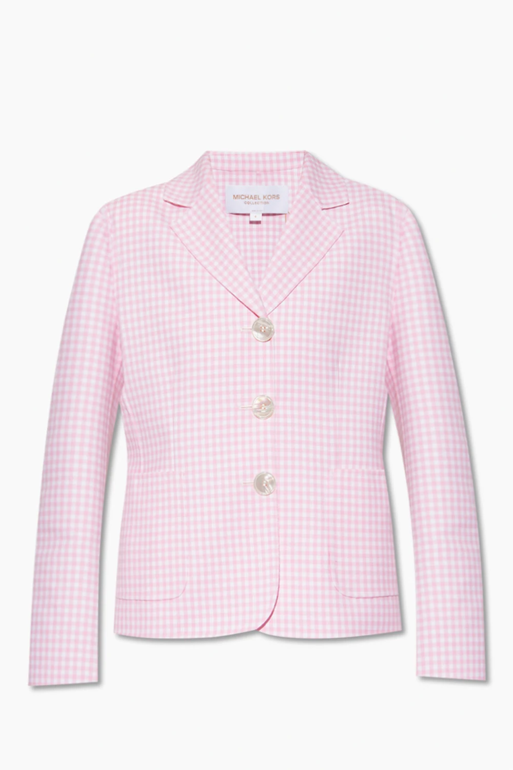 Marynarka ze wzorem w kratę