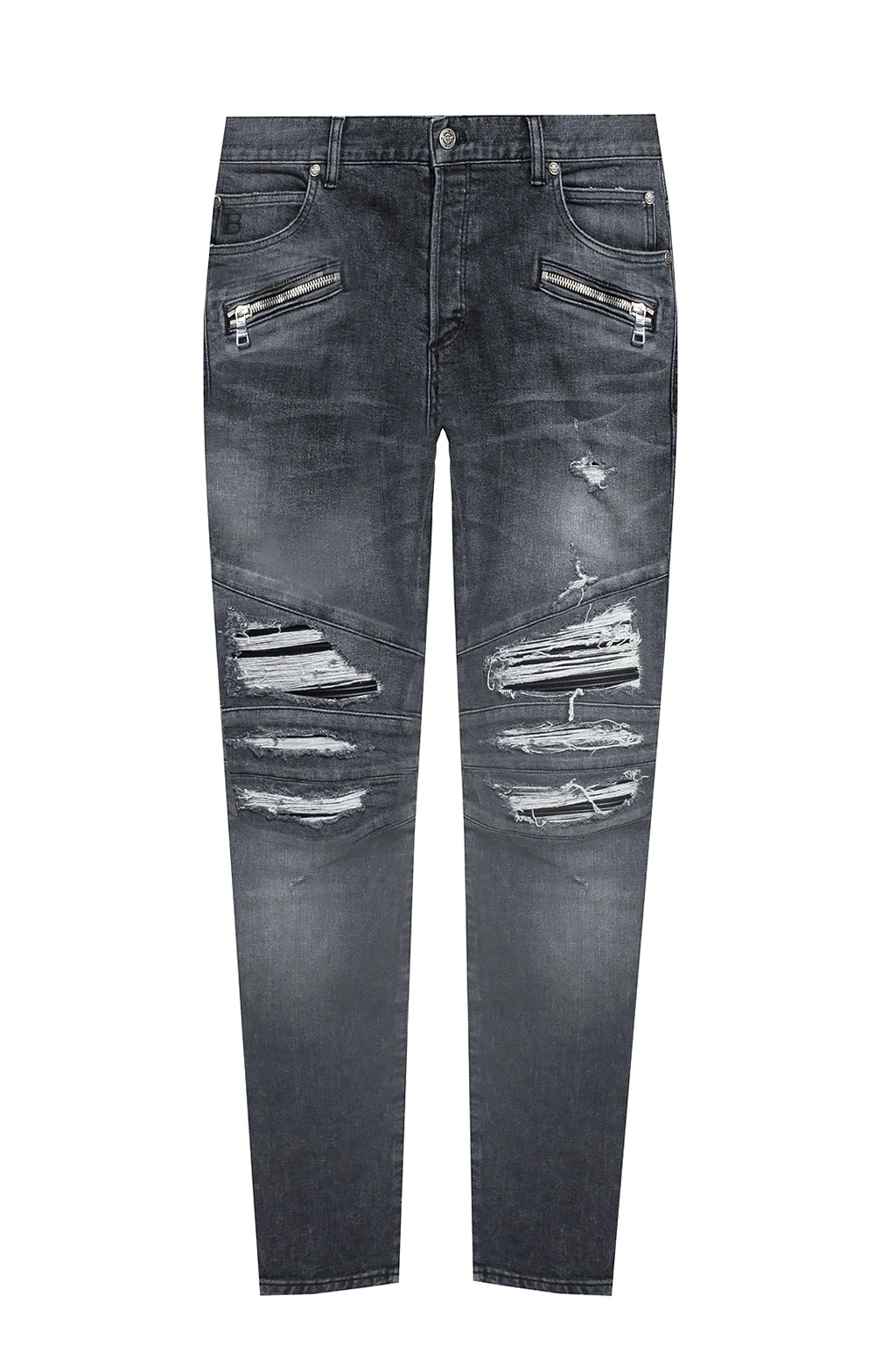 GREY Distressed jeans