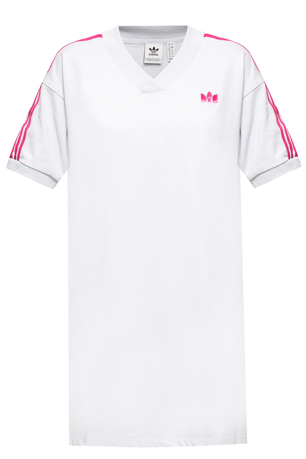 Długi t-shirt z logo