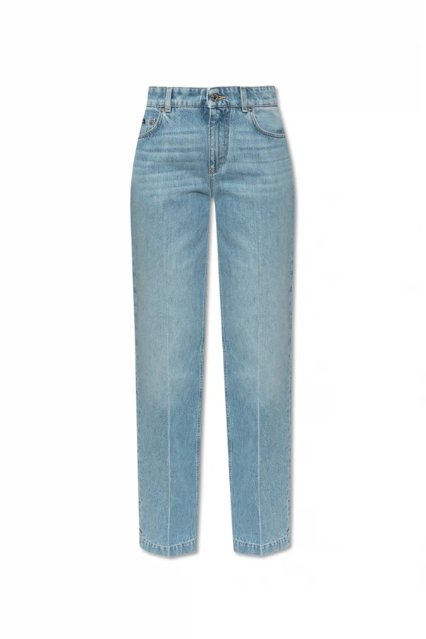 BLAU Jeans mit geradem Bein