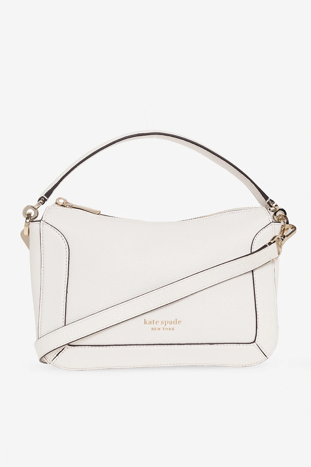 cream ‘Crush Medium’ shoulder bag