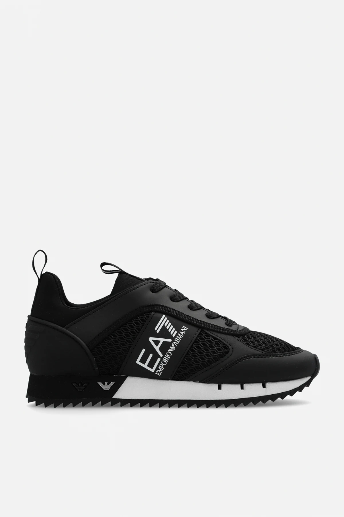 BLACK Sneakers with logo