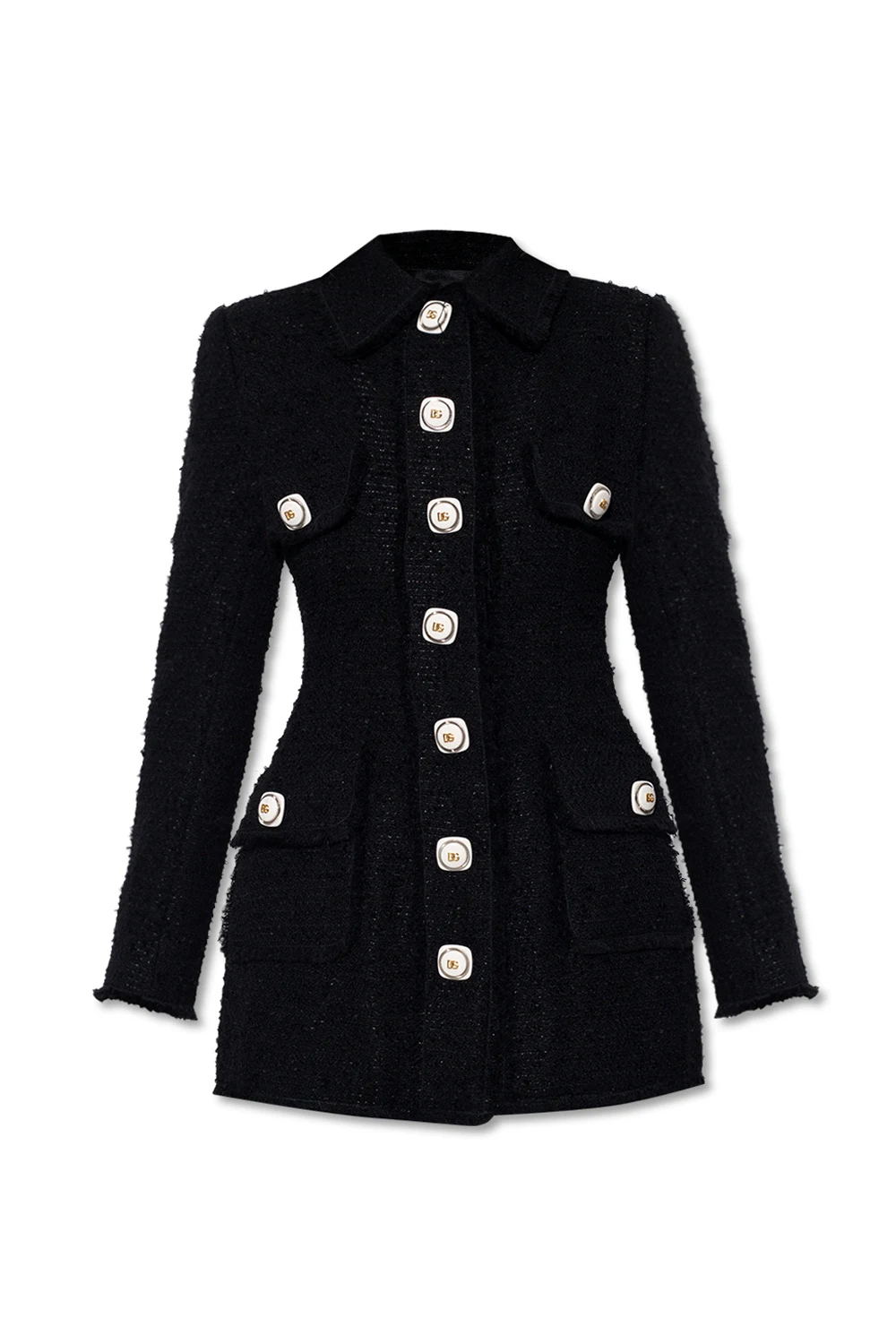 BLACK Tweed blazer