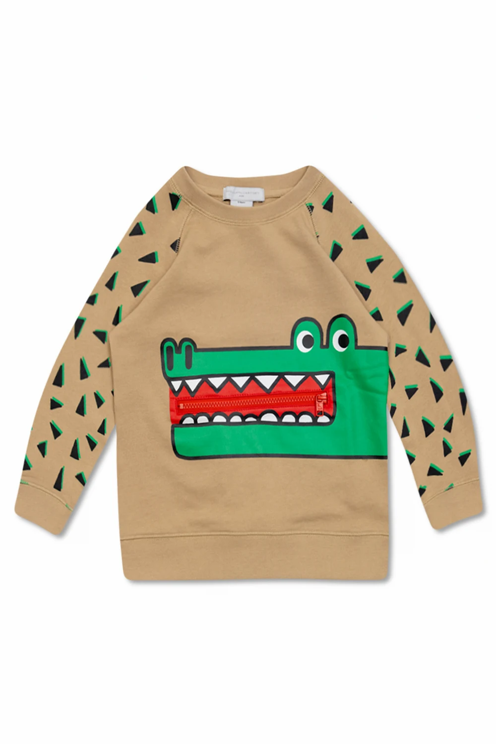 beige Printed sweatshirt