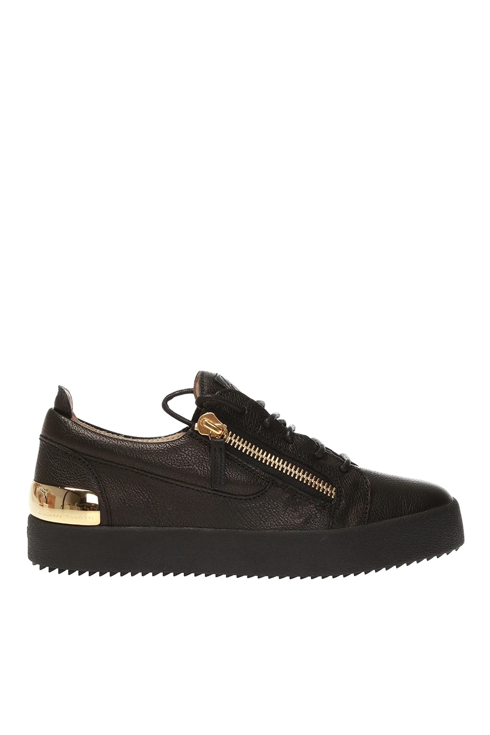 Sneakers with zippers