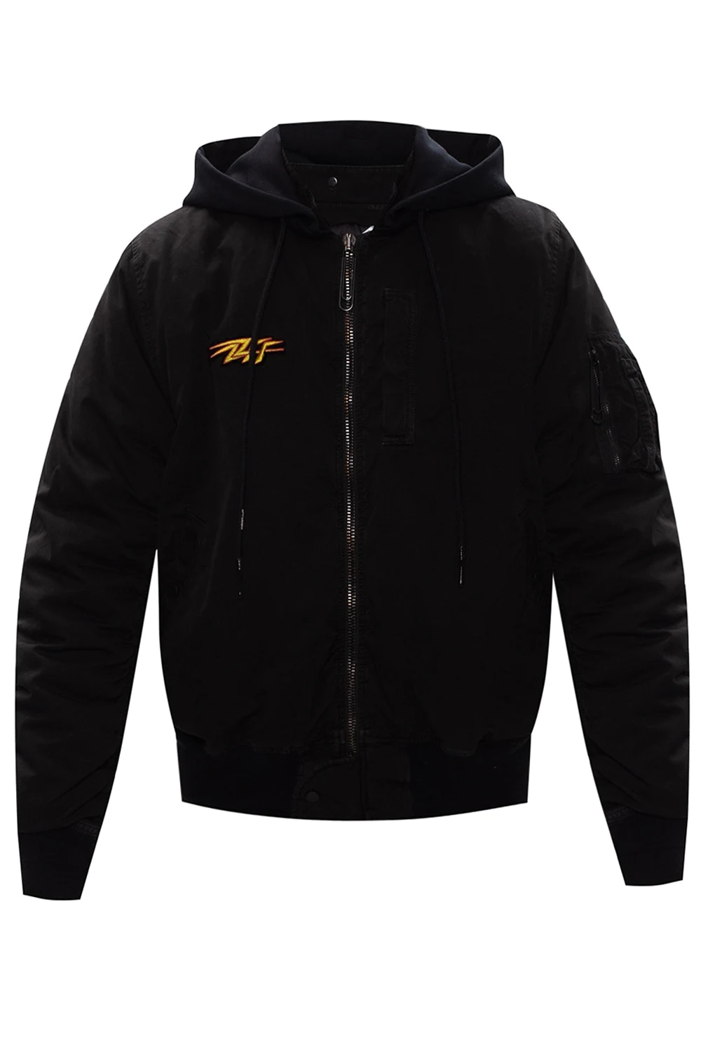 Kurtka typu 'bomber' z logo