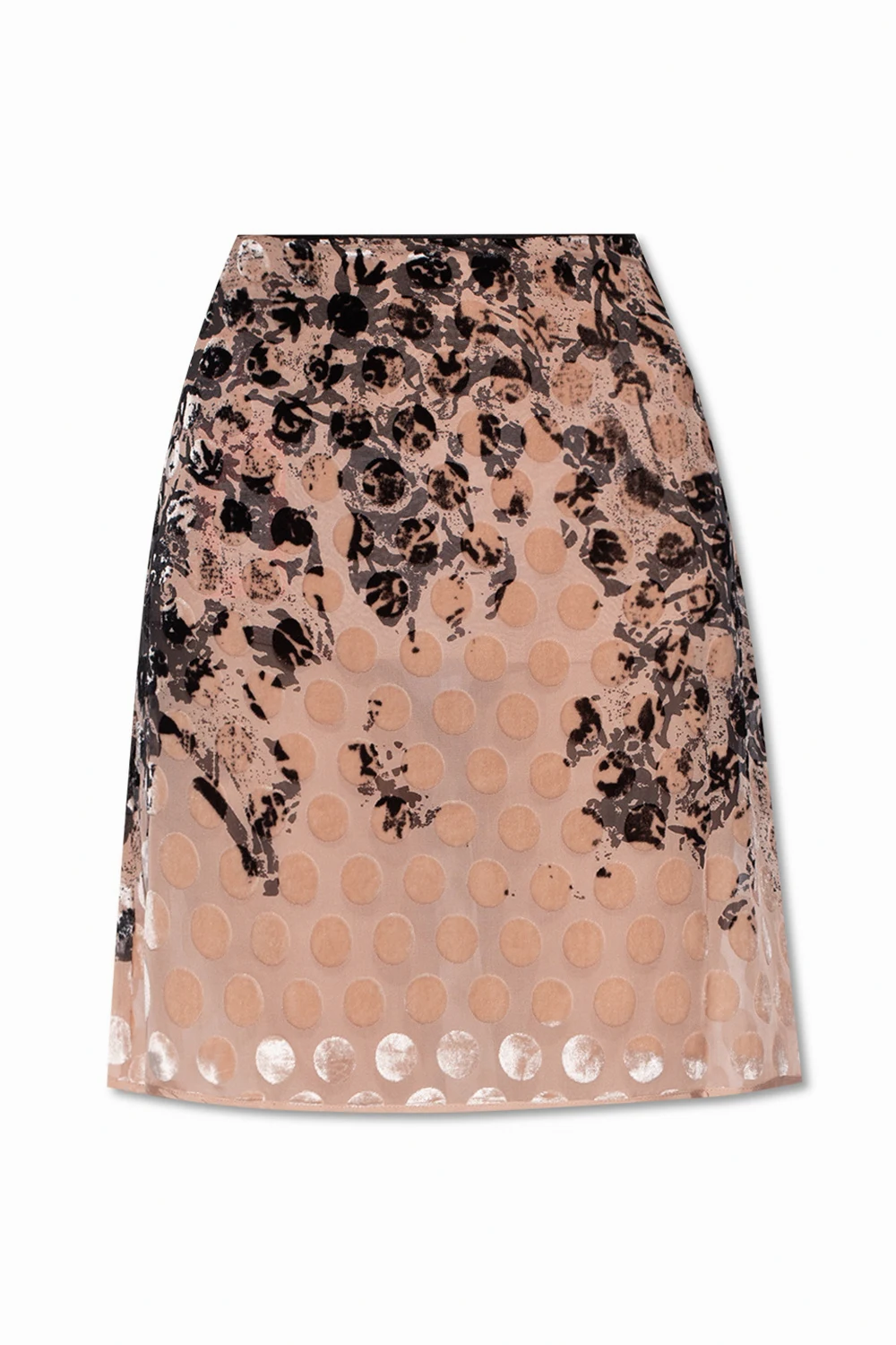 beige ‘O-Cremisi’ skirt