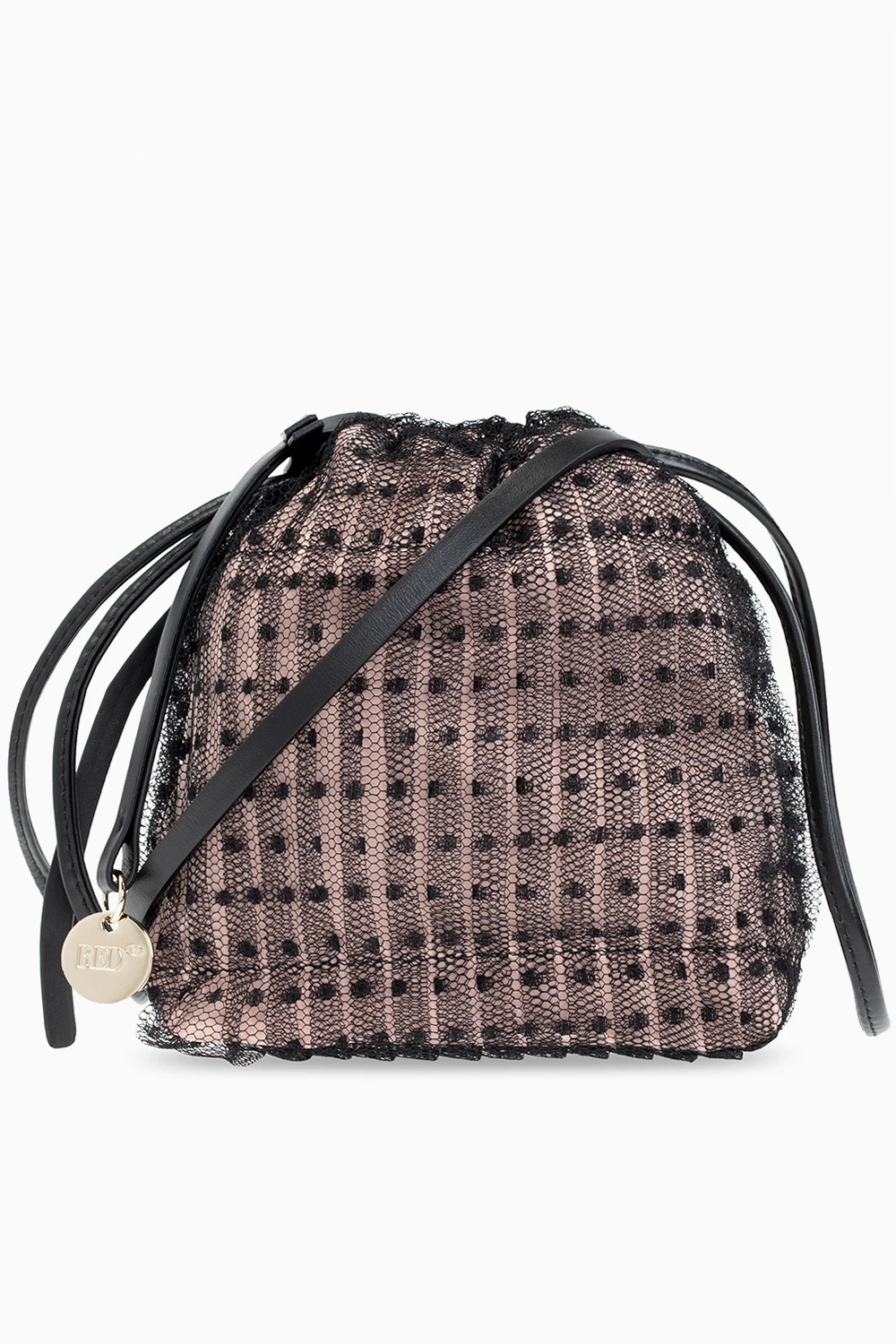 PINK Shoulder bag with mesh