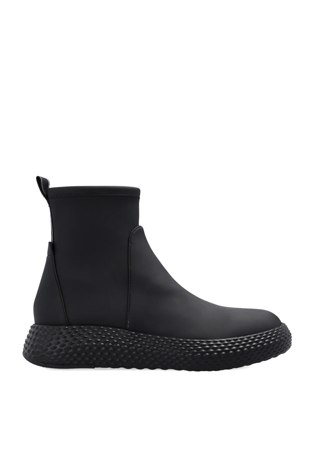 Ankle boots with logo