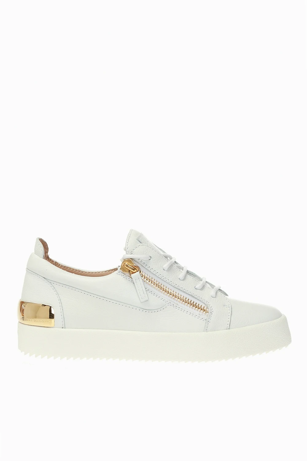 Sneakers with zippers
