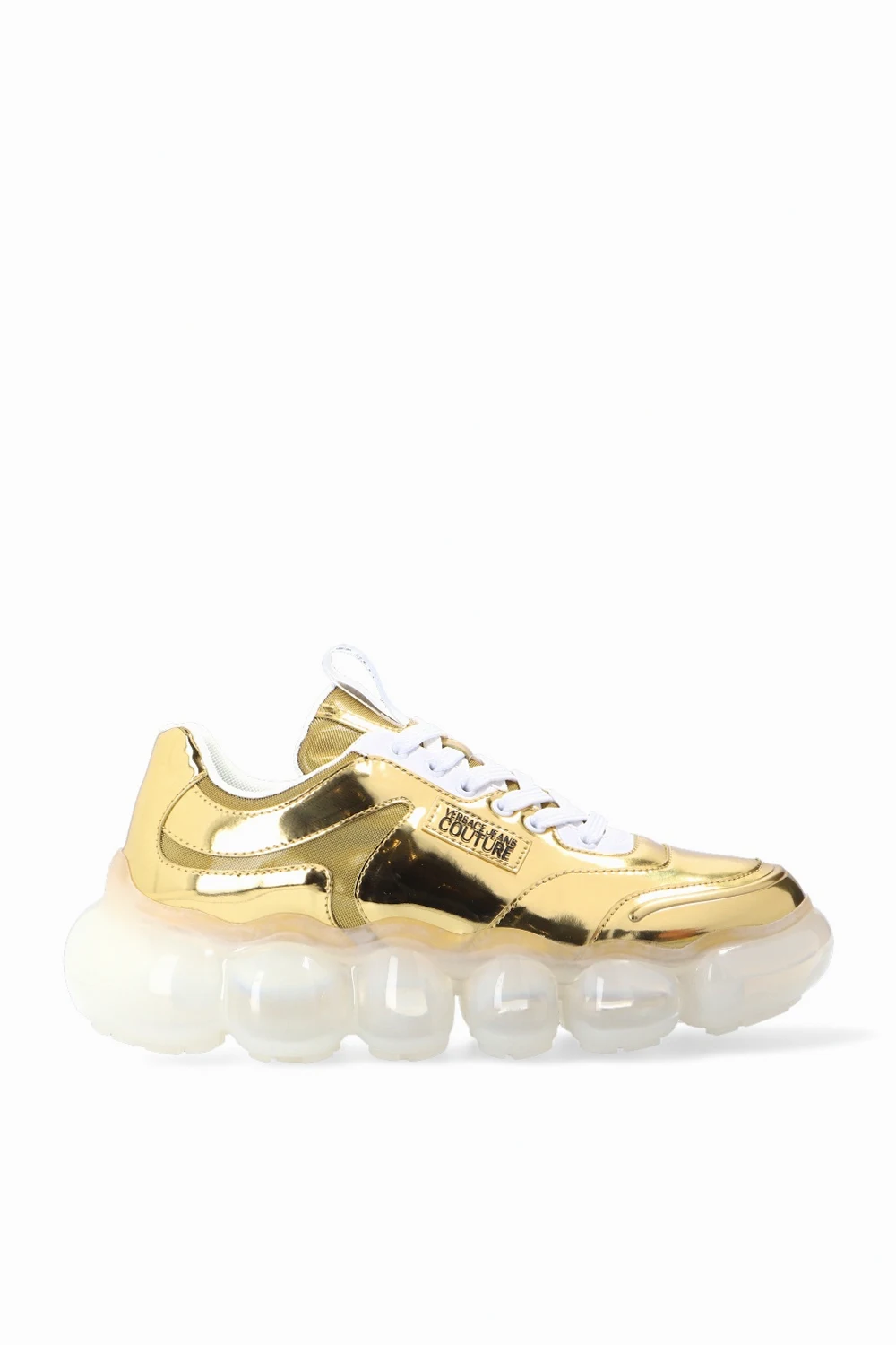 GOLD Sneakers with logo