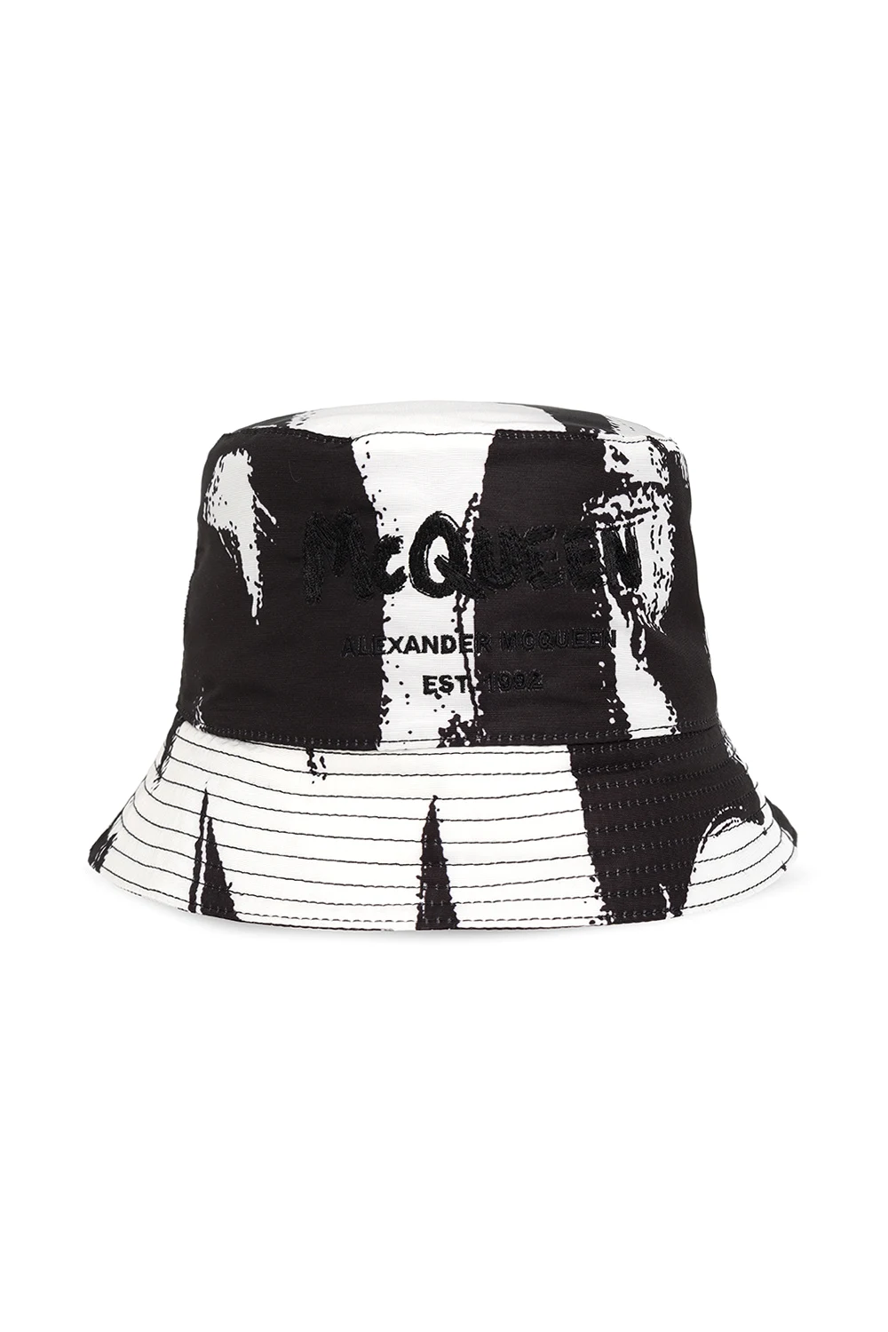 Patterned bucket hat
