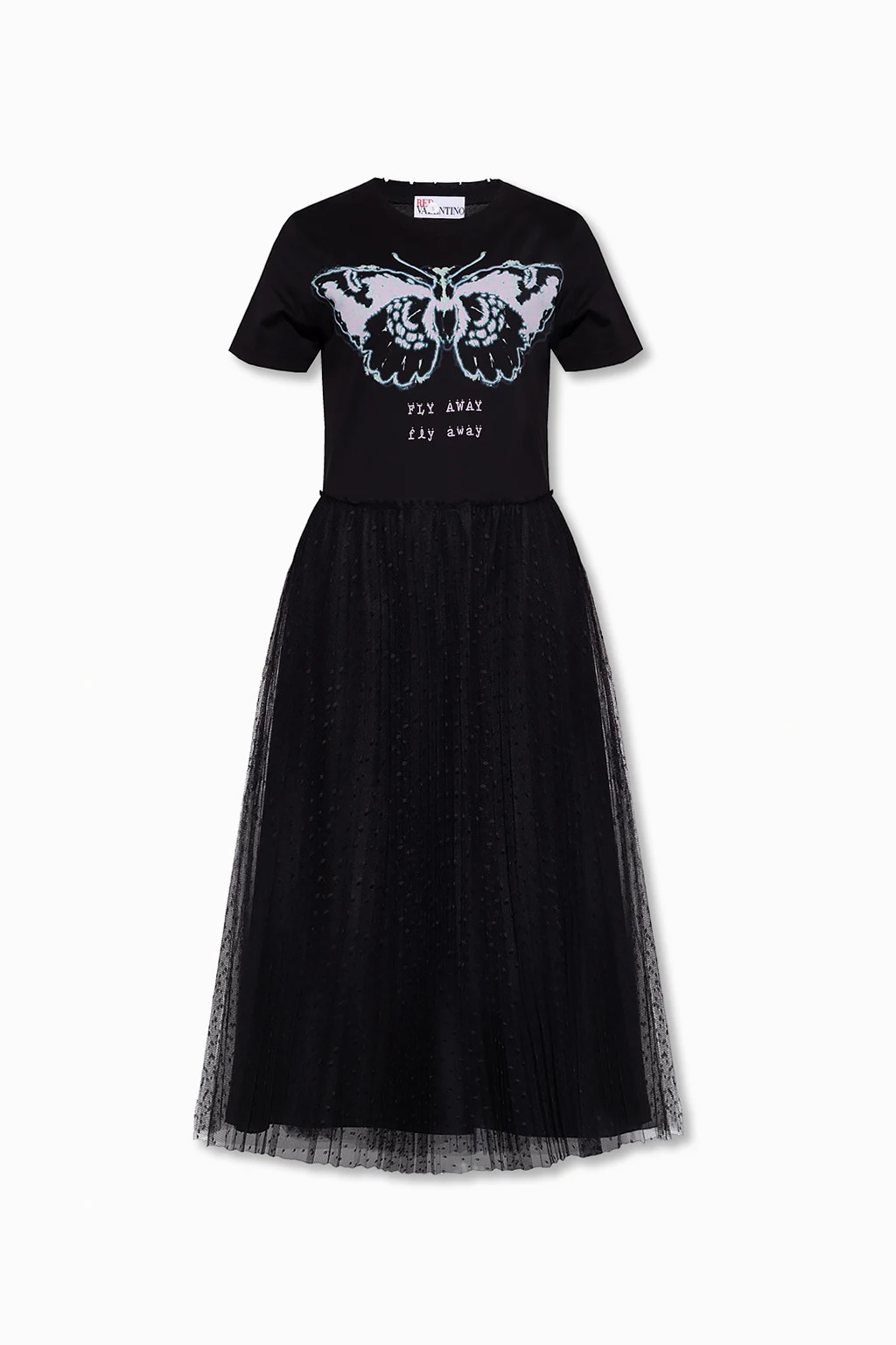 BLACK Printed dress