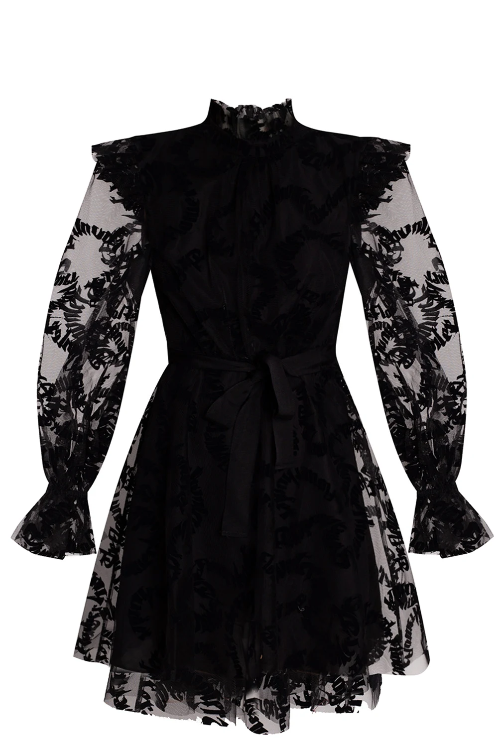 Dress with logo