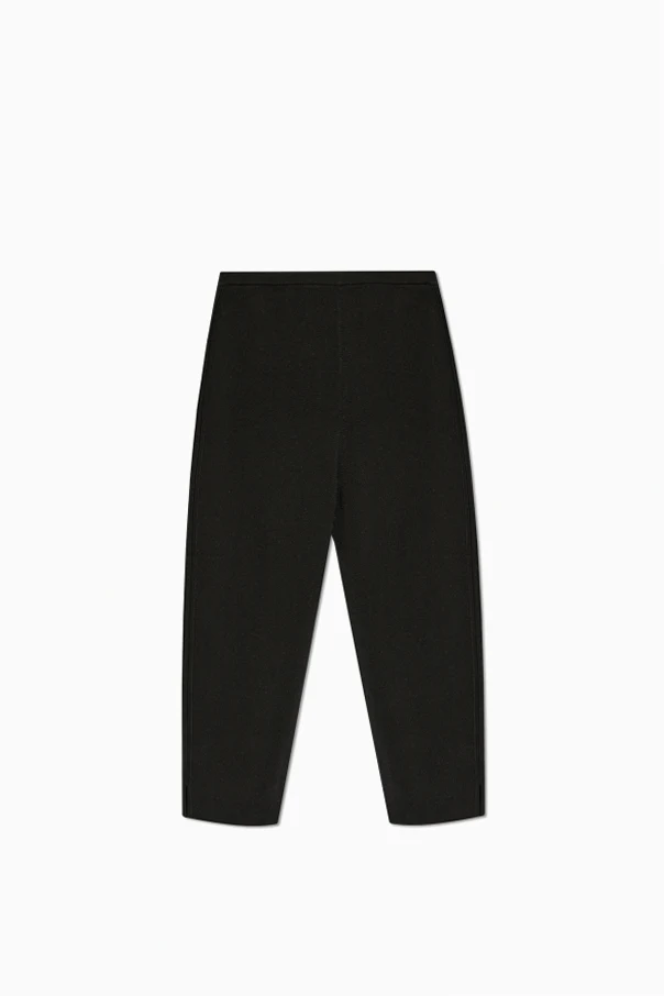 CZARNY Spodnie typu `capri`