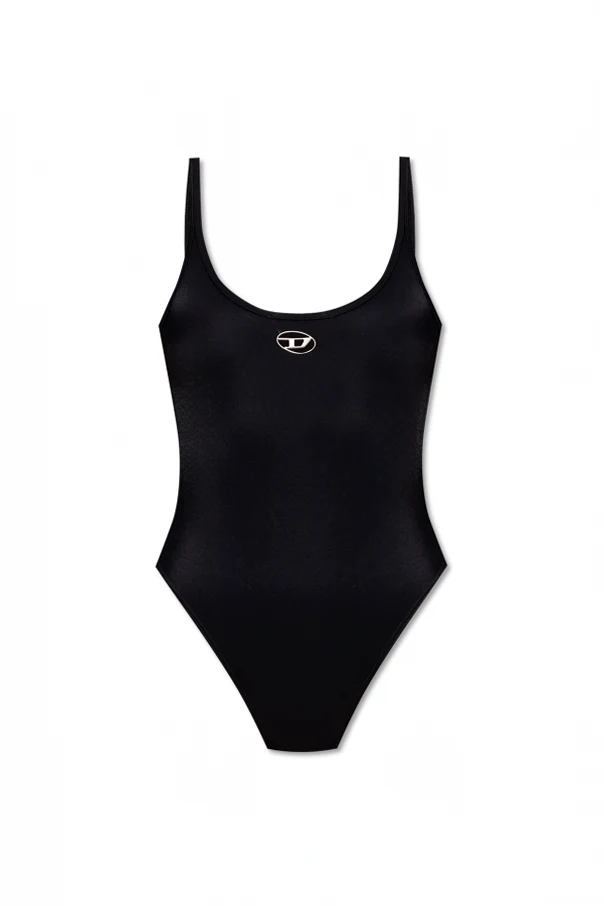 CZARNY Jednoczęściowy kostium kąpielowy `UT-BODY-UTLT`