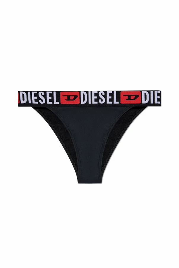 CZARNY Dół od kostiumu kąpielowego `BFPN-EBBYS`