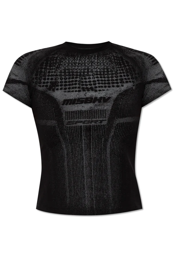 SCHWARZ Top mit Logo