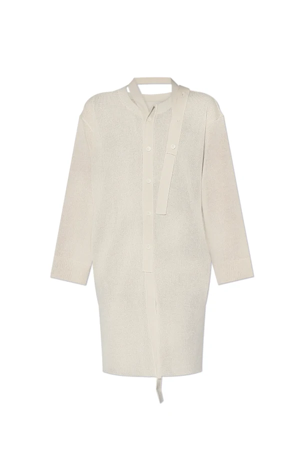 CREME Cardigan mit Bindung