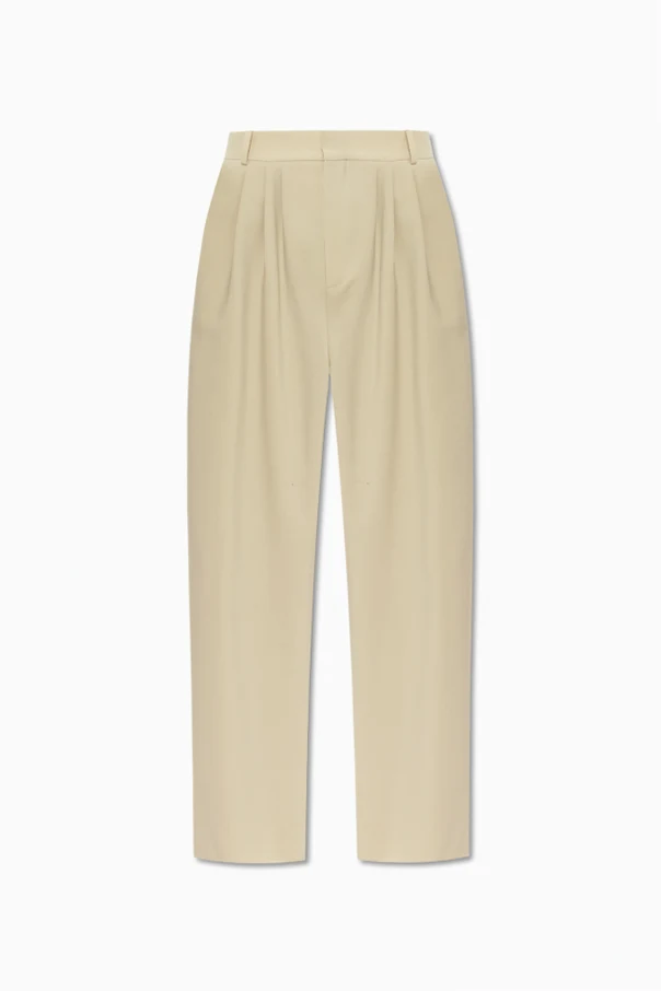 CREME Hosen mit hoher Taille