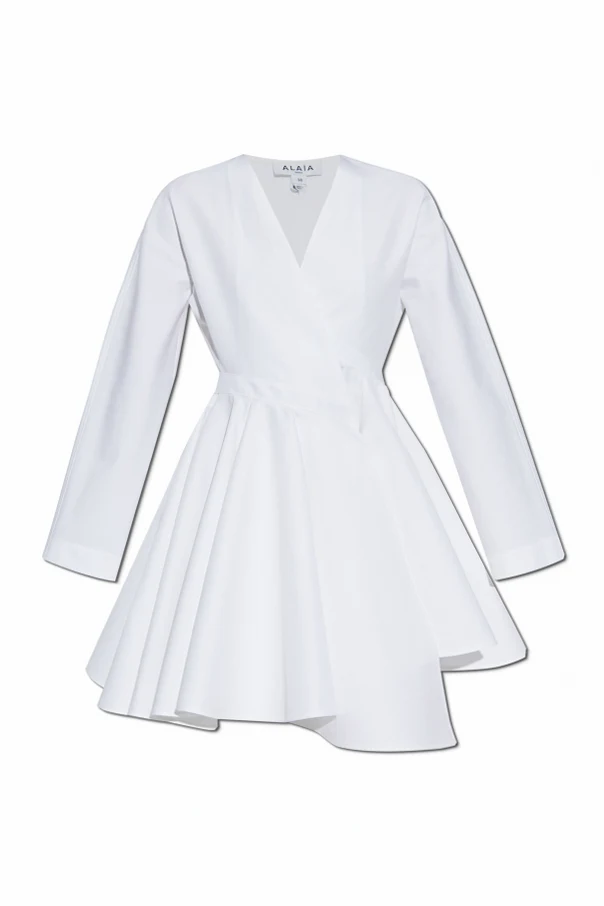 WEISS Wickelkleid