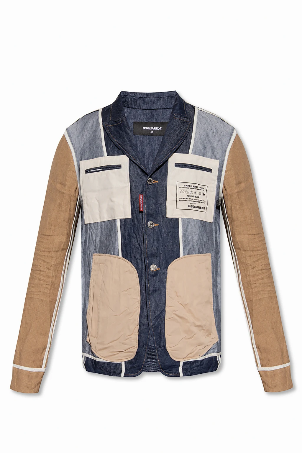 Patchwork blazer