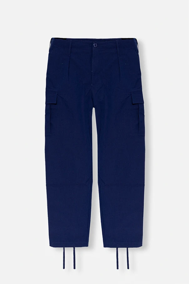 ‘Blue Version’ collection cargo trousers