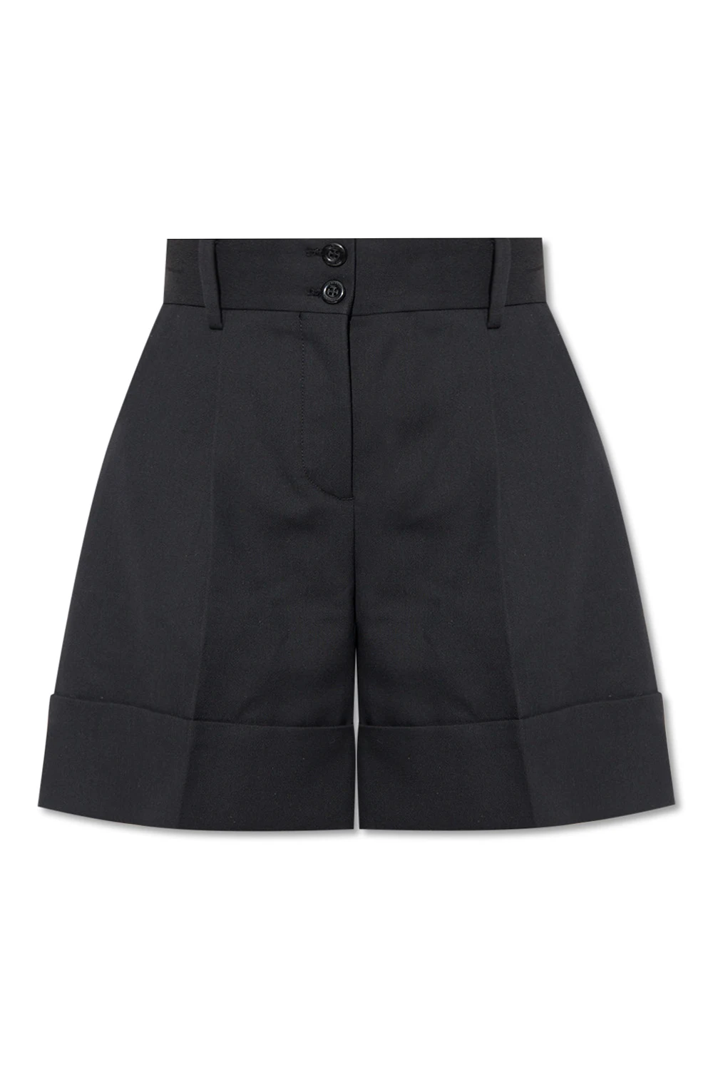 High-waisted shorts