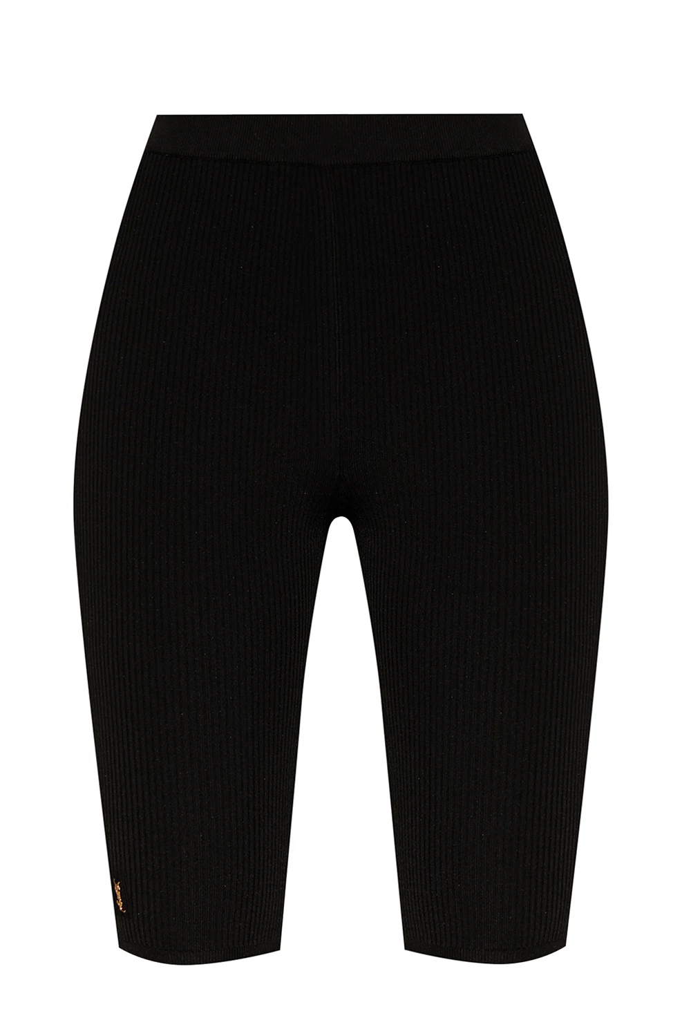 Cropped leggings with logo