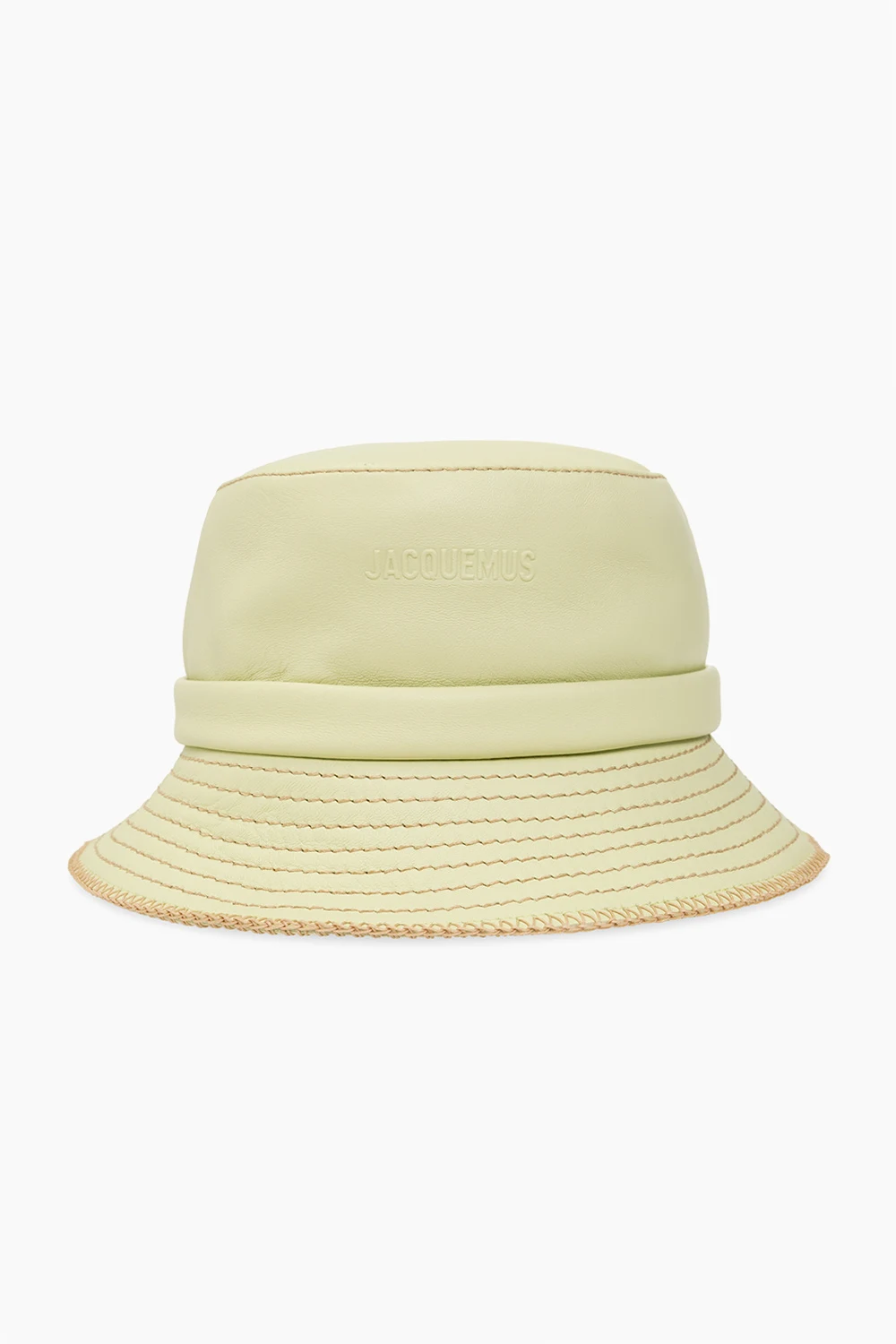 ‘Mentalo’ leather bucket hat