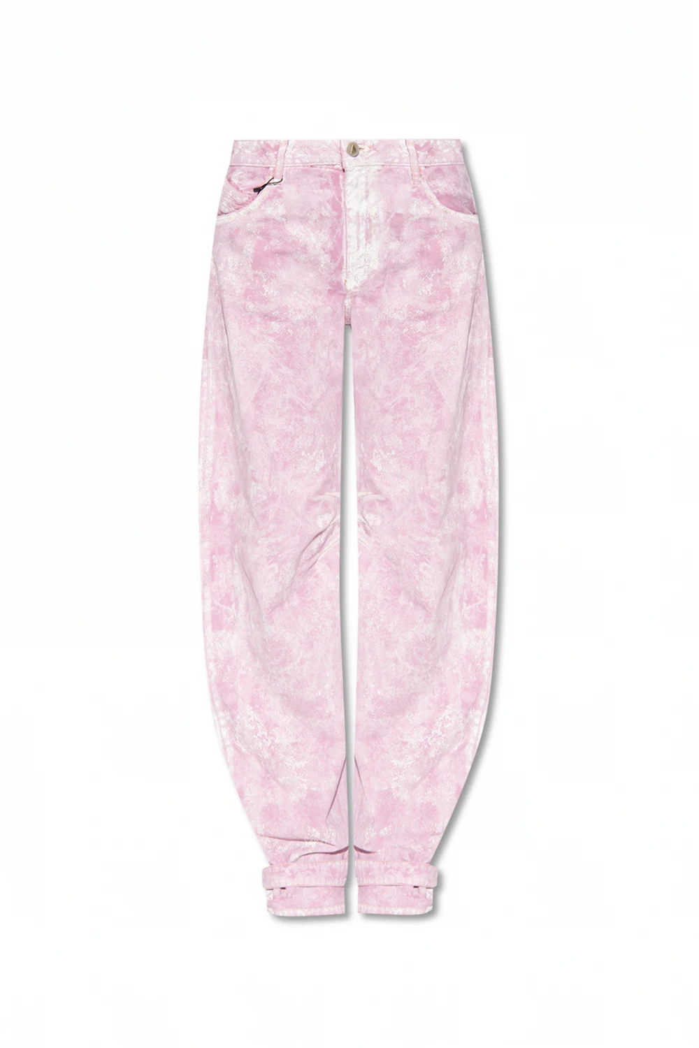 Jeans with paint effect