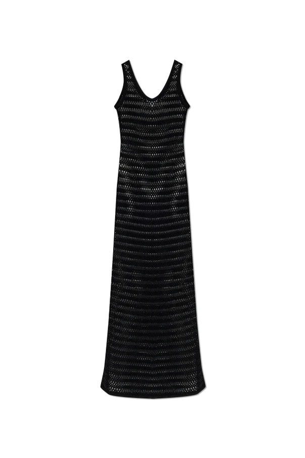 SCHWARZ Kleid mit Ausschnitten