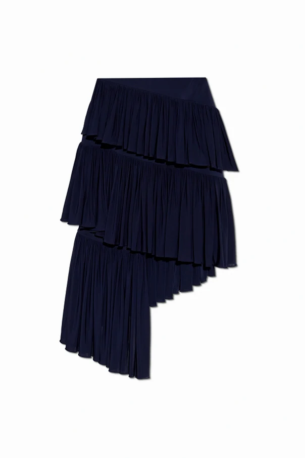 MARINEBLAU Asymmetrischer Rock