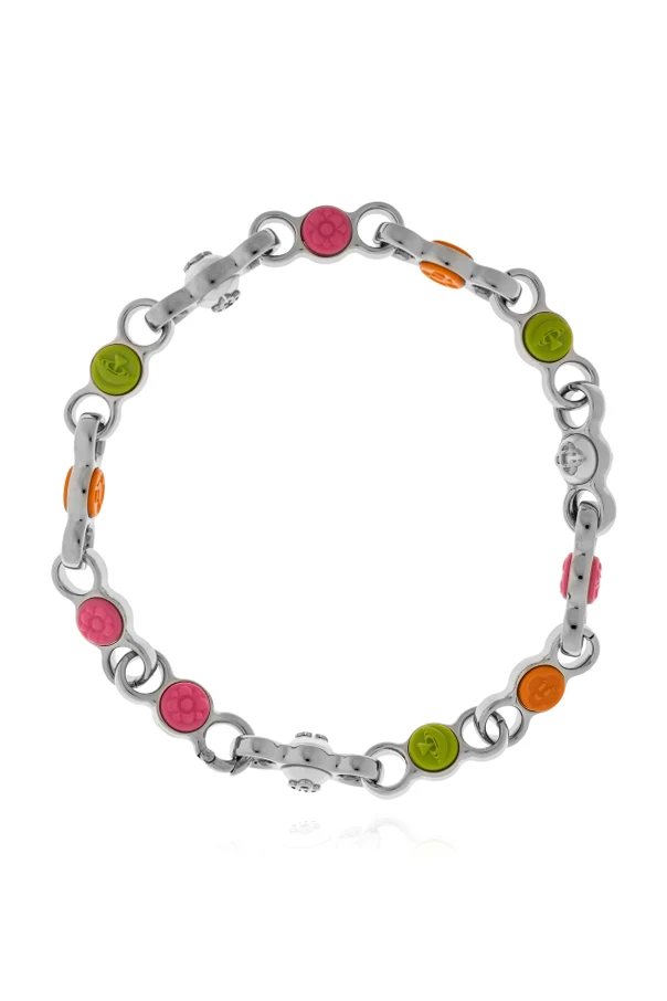 MEHRFARBIG Choker mit Perle