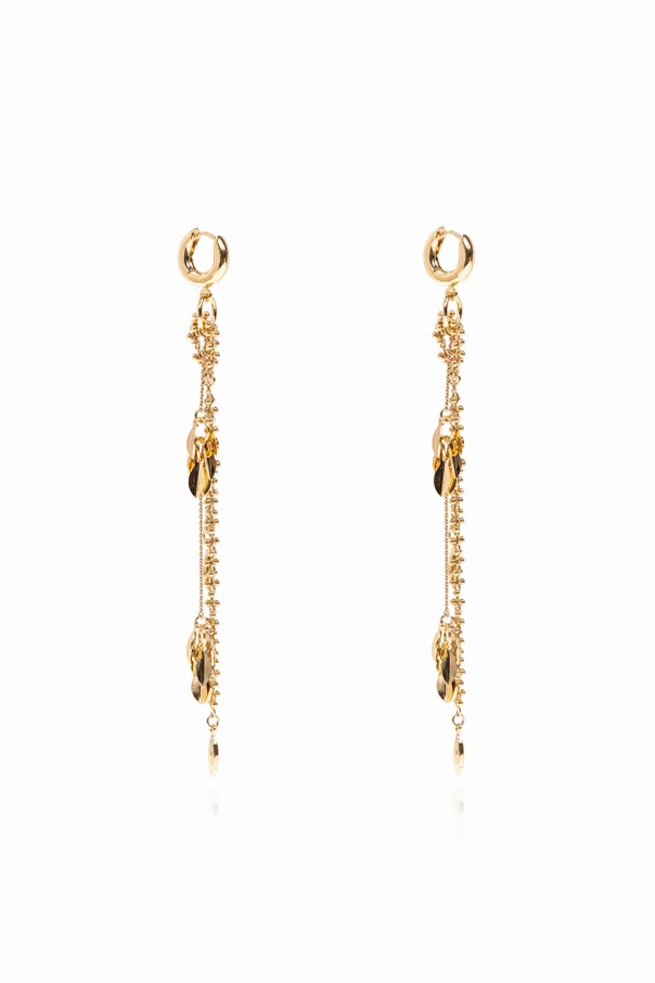 GOLD Lange Ohrringe