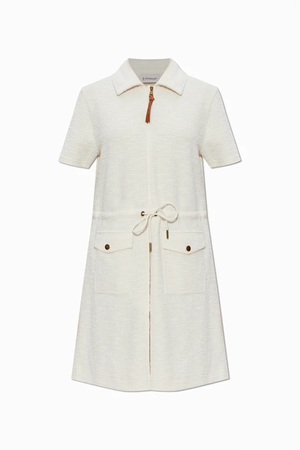 BEIGE Kleid mit Taschen