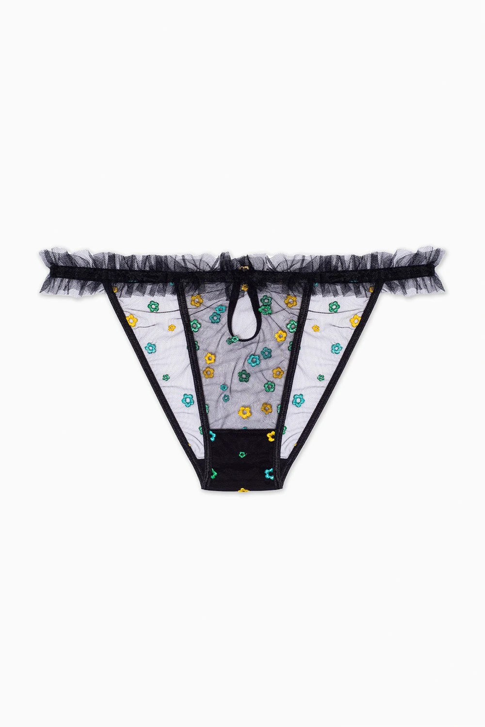 BLACK ‘Jardin’ briefs