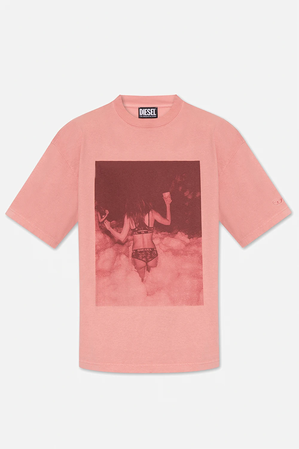 T-shirt z nadrukiem ‘T-WASH-E6’