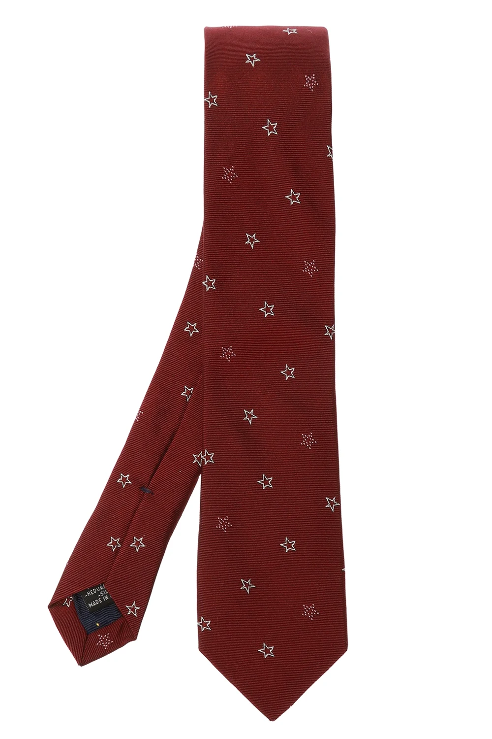 Embroidered tie