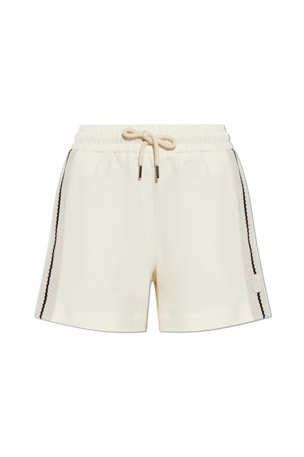 CREME Shorts mit Logo