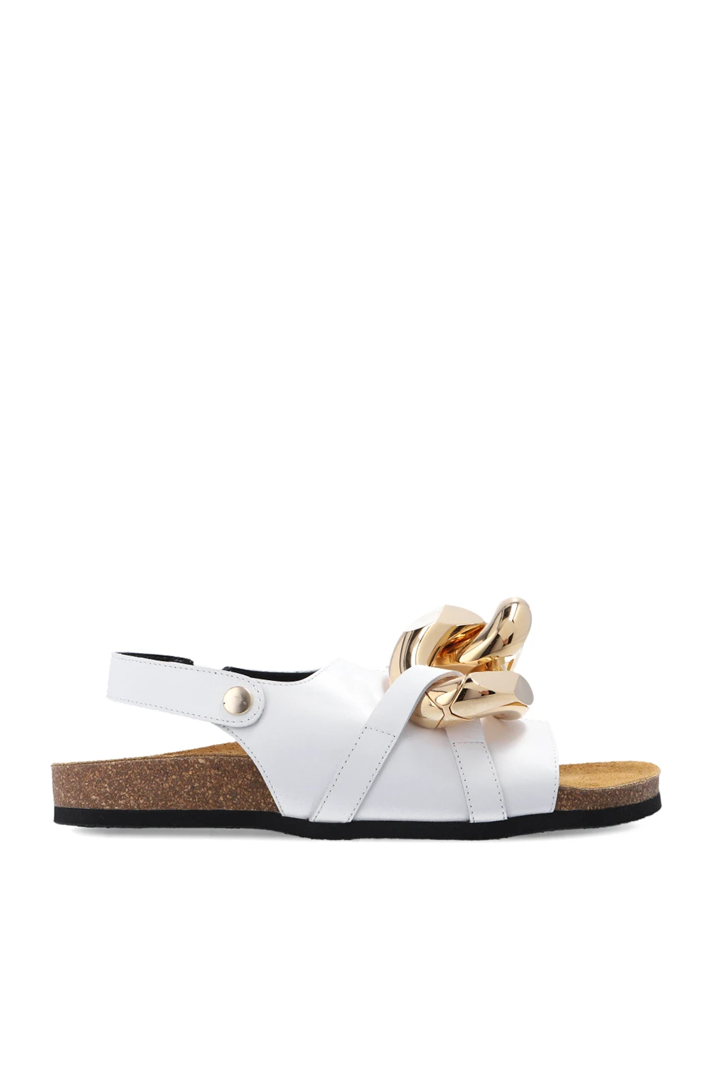 WHITE Leather sandals