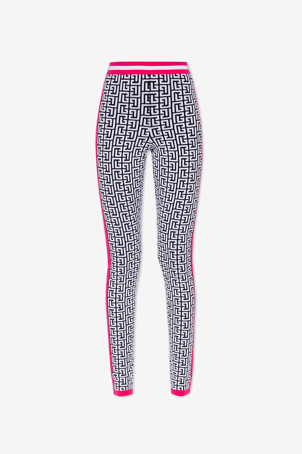 BLACK High-rise trousers