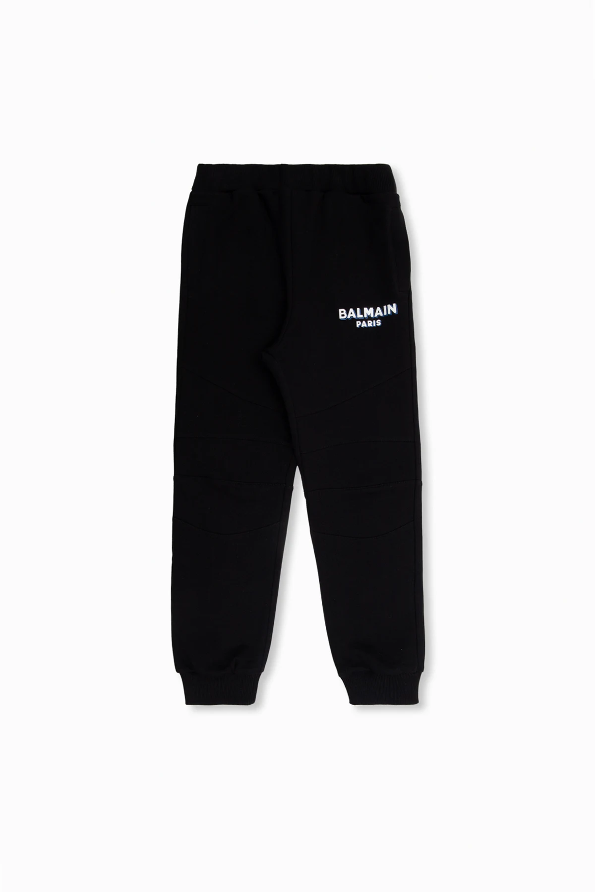BLACK Sweatpants with logo