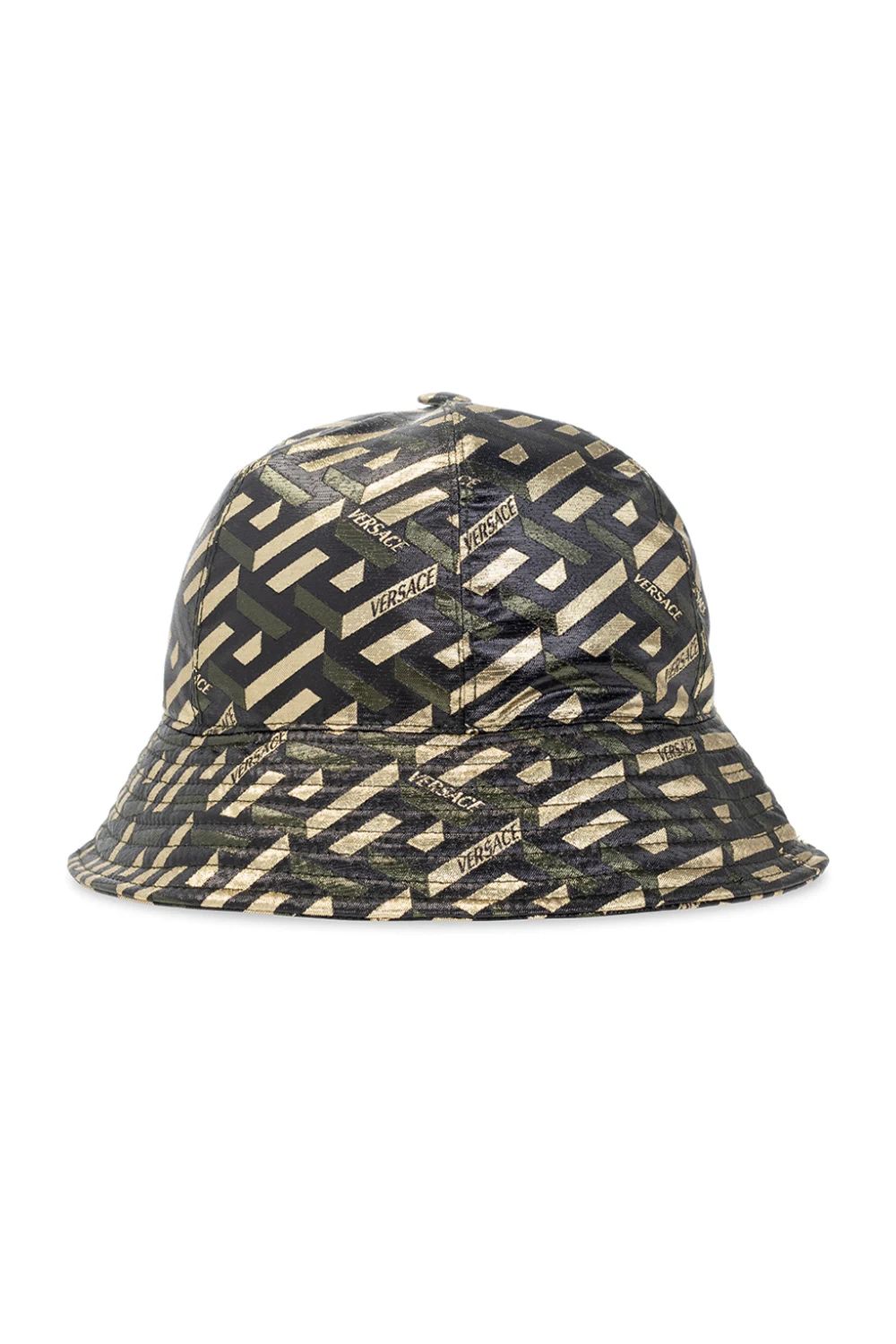 GREEN Bucket hat with logo