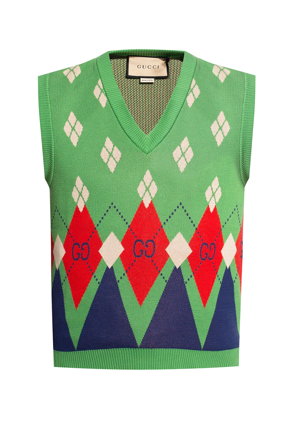 MULTICOLOUR Sleeveless sweater with logo