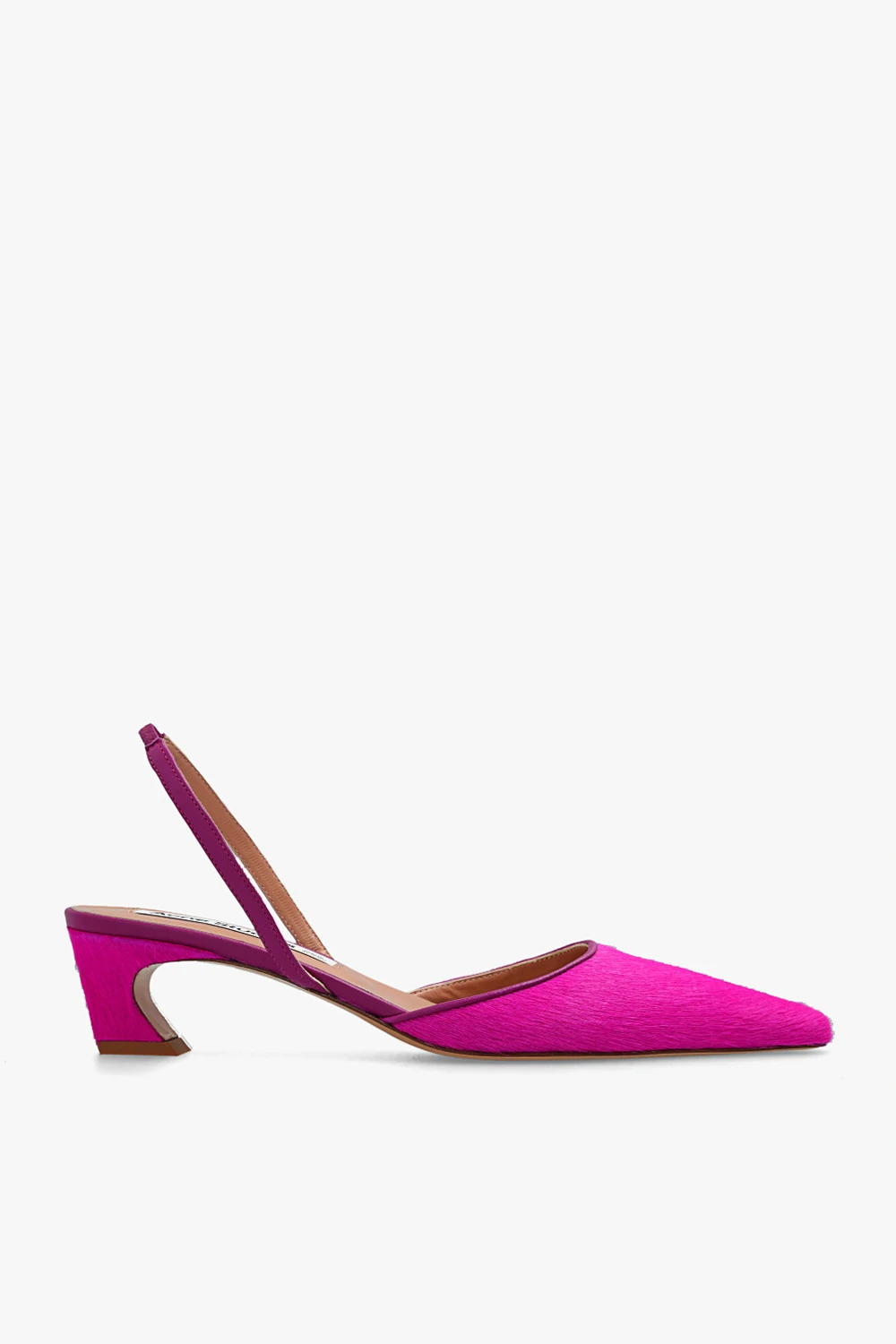 Leather pumps