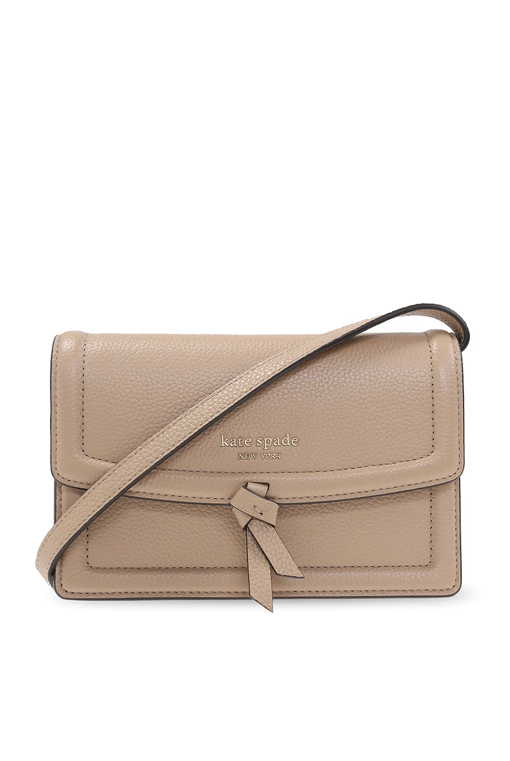 beige Shoulder bag with logo