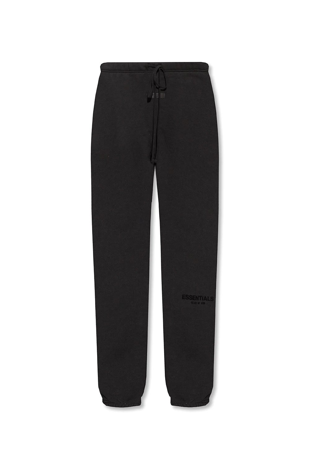 BLACK Sweatpants with logo