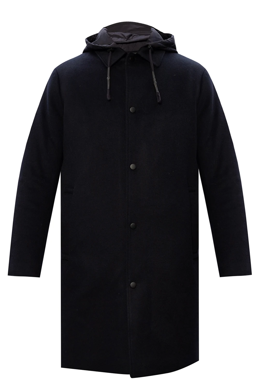 Coat w/ detachable hood